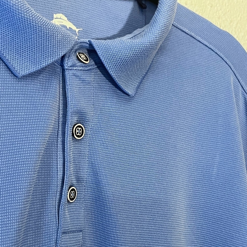Tommy Bahama Blue Marlin Rugby Polo Shirt Men’s Size XL Golf Preppy Casual - Picture 4 of 5